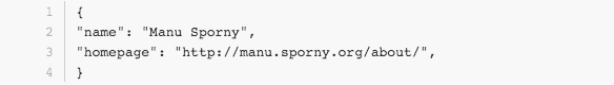 json